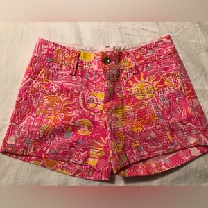 Lilly Pulitzer shorts.